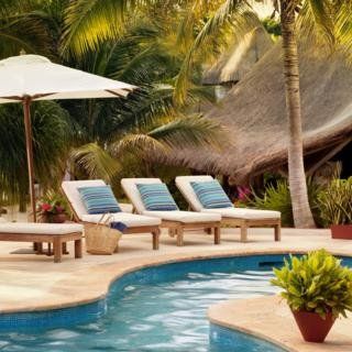 ホテルLas Palapas Riviera Maya エクステリア 写真